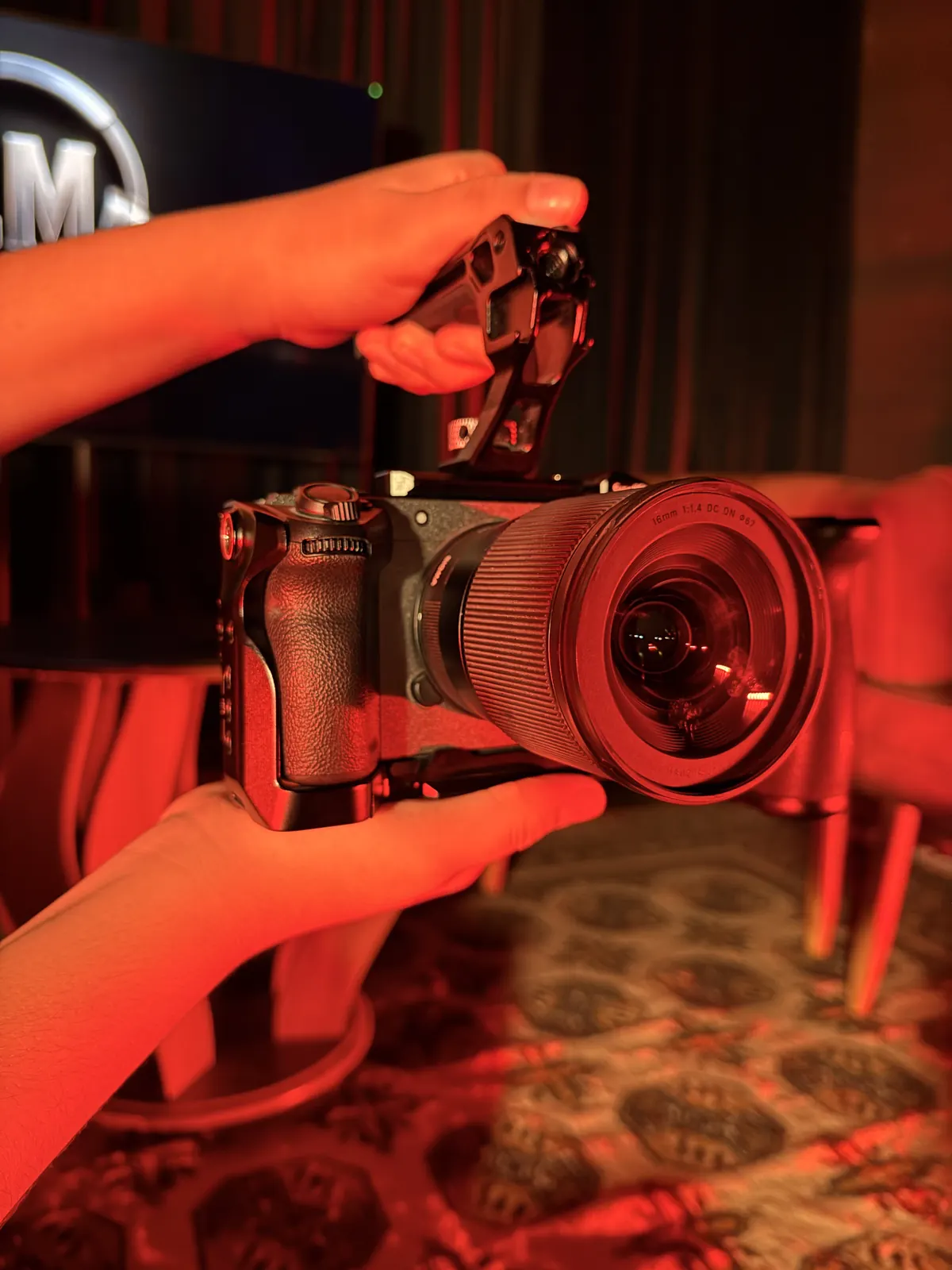 Equipamento de vídeo usado nas produções