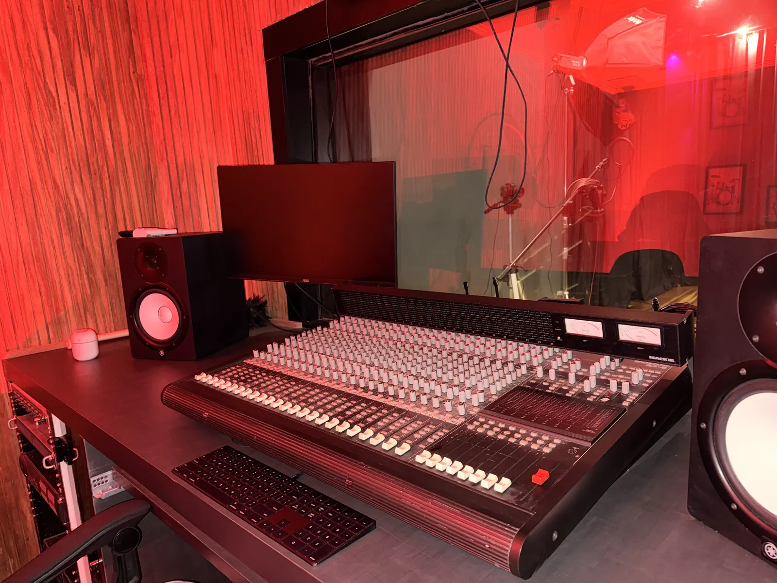 Mesa de mixagem profissional