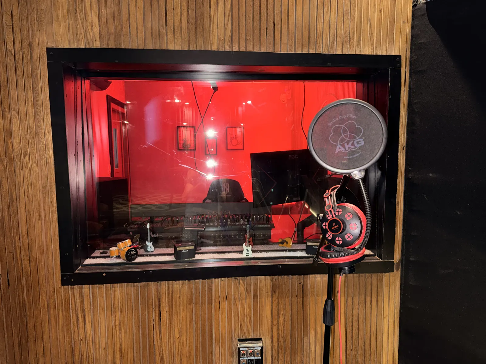 Cabine de gravação vocal